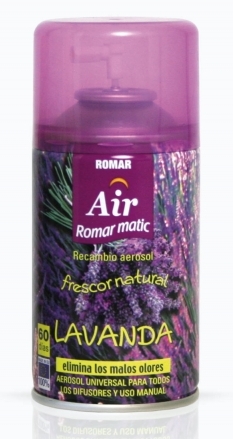 Romar elektromos l�gfriss�t� ut�nt�lt� 250ml levendula